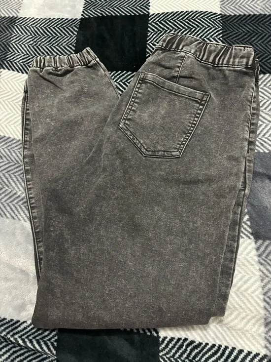 Bench Black Washed Drawstring Joggers - Picture 2 of 3